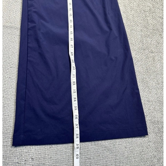 Halara Jumpsuit Womens Large Blue Breezeful Backless Side Zip Wide Leg Resort - Picture 11 of 15